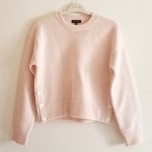 NWT Rag & Bone Pink Kassidy Wool Sweater